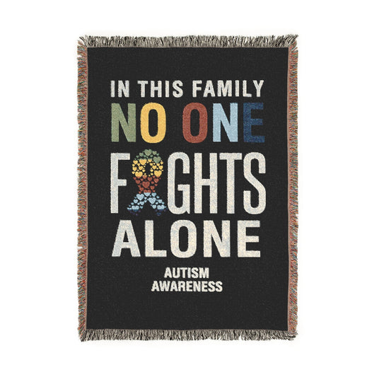 💙 Autism Awareness Blanket | IN THIS FAMILY