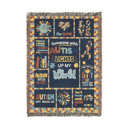 Autism Support Blanket 🧩💙 Made for Amazing Kids